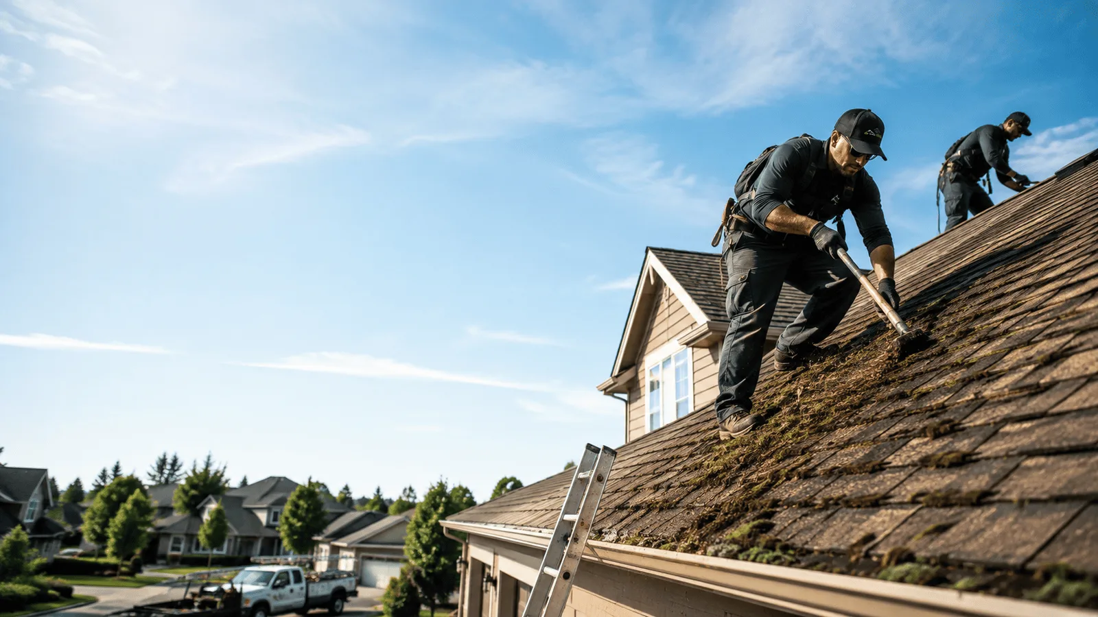 Roof Moss Removal in North Branch, MN near me